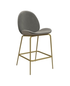 lot 18763 image: CosmoLiving by Cosmopolitan Astor Upholstered Counter Stool- Retail$125.99
