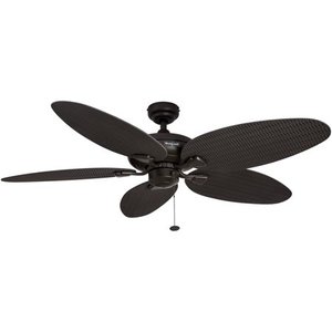 lot 18767 image: Honeywell Duval 52 Bronze Outdoor Ceiling Fan