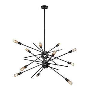 lot 18806 image: Xenia 12 Light Chandelier in Oil Rubbed Bronze