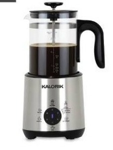 lot 18850 image: Kaloric Bartista 3 cup coffee brewer