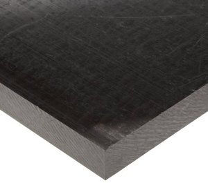 lot 8505 image: Acetal Copolymer Sheet, Opaque Black, Standard Tolerance, UL 94HB, 116 Thickness, 12 Width, 48 Length