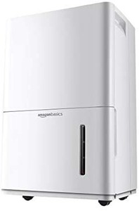 lot 8527 image: Amazon Basics Dehumidifier with Drain Pump for Areas Up to 4,000 Sq Ft, 50 Pints, Energy Star Certified