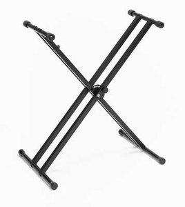 lot 8546 image: Yamaha OEM PKBX2 Double-Braced Adjustable X-Style Keyboard Stand