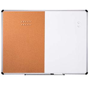 lot 8568 image: Amazon Basics Combo Magnetic Whiteboard Dry Erase BoardCork Board 36 x 48