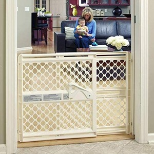lot 8569 image: North States 42 Wide Supergate Ergo Baby Gate