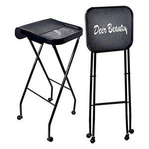 lot 2479 image: Service Tray-Premium Advanced Salon Folding Trolley-Senior Salon Trolley-Advanced Salon Folding Trolley-Portable Wheelbarrow-The Salon Cart Is Folded For Storage-Multifunctional Advanced Folding Trolley