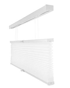 lot 2480 image: CHICOLOGY Honeycomb Insulating Cells Save Energy Cordless Top Down Bottom Up Cellular Shades, 54 W X 72 H, Cotton (Light Filtering)