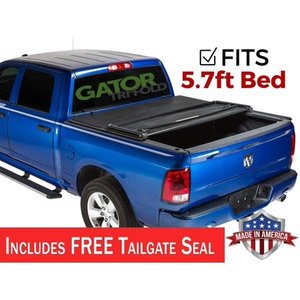 lot 2481 image: Gator ETX Tri-Fold (fits) 2009-2018 Dodge Ram 5.7 FT Bed No Ram Box Only Tonneau Truck Bed Cover Made in the USA 59201