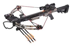 lot 2519 image: CenterPoint AXCS185CK Sniper 370 Crossbow Package, Camouflage