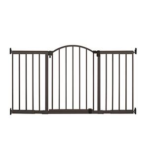lot 2525 image: Summer Metal Expansion 6-Foot-Wide Extra Tall Walk-Thru Baby Gate, Bronze Finish  36 Tall, Fits Openings of 44 to 72 Wide, Baby and Pet Gate for Extra Wide Doorways