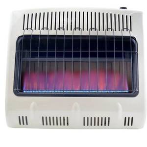 lot 2544 image: Mr. Heater, Corporation Mr. Heater, 30,000 BTU Vent Free Blue Flame Natural Gas Heater, MHVFB30NGT
