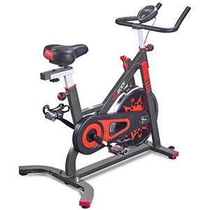lot 2582 image: VIGBODY Exercise Bike Indoor Cycling Bicycle Stationary Bikes Cardio Workout Machine Upright Bike Belt Drive Home Gym