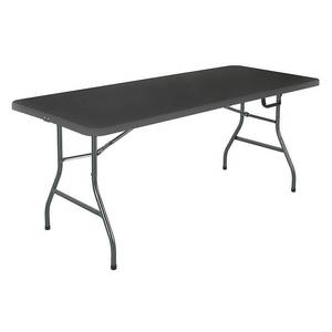 lot 2596 image: cosco 6-ft. center folding table