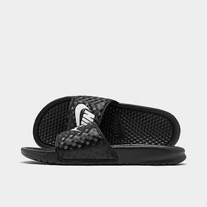lot 33111 image: Nike Womens Benassi Jdi Swoosh Slide Sandals