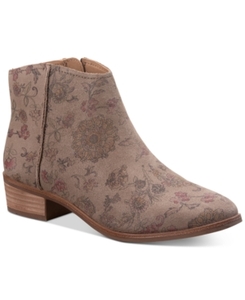 lot 33155 image: American Rag Jolene Leather Ankle Booties, Size 8.5M