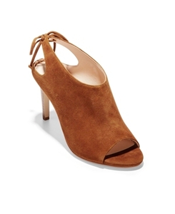 lot 33175 image: Womens Cole Haan Emmett Tie Back Sandal, Size 10 B - Brown