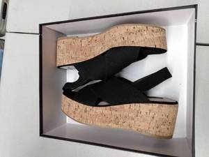 lot 33189 image: Steven by Steve Madden Caly Black Shoes, Size 10