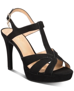 lot 33203 image: Thalia Sodi Verrda Platform Dress Sandals, Created for Macys Womens Shoes, Size 7M
