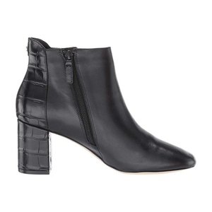 lot 33206 image: Cole Haan Nella Bootie 65 mm Black LeatherBlack Croc Print, Size 9.5B