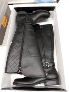 lot 33248 image: Gbg Los Angeles Haydin Wide Calf Riding Boots Womens Shoes, Size 7.5M
