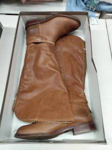 lot 33256 image: Franco Sarto Haylie Wide Calf High Shaft Boots Womens Shoes, Size 9.5M