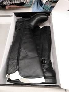 lot 33260 image: Gbg Los Angeles Haydin Riding Boots Womens Shoes, Size 9.5M
