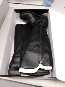 lot 33268 image: G by Guess Womens Haydin Almond Toe Knee High Fashion Boots, Size 7.5M