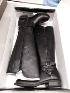 lot 33273 image: Gbg Los Angeles Haydin Riding Boots Womens Shoes, Size 5M