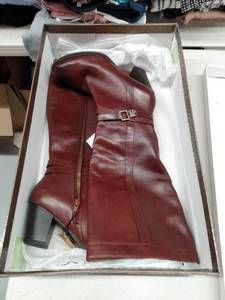 lot 33276 image: Giani Bernini Rozario Memory-Foam Wide-Calf Dress Boots, Size 8.5M WC