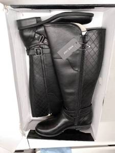 lot 33288 image: Gbg Los Angeles Haydin Wide Calf Riding Boots Womens Shoes, Size 8M WC