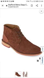 lot 33352 image: Stafford Mens Depp Chukka Boots