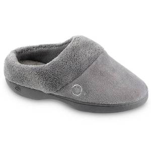 lot 33374 image: Isotoner Womens Mixed Microterry Clog Slippers, Online Only