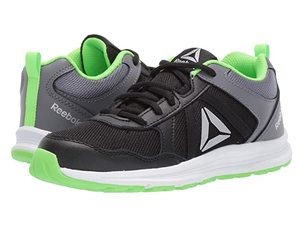 lot 33403 image: Reebok Boys Almotio 4.0 Sneakers Sz 6.5 Running Youth Gs Black Grey Shoes
