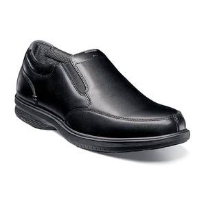 lot 33410 image: Nunn Bush Mens Myles Street Dress Casual Loafers with Kore Comfort Technology Mens Shoes