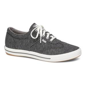 lot 33433 image: Keds Courty Jersey Womens Sneakers, Size 5, Dark Grey