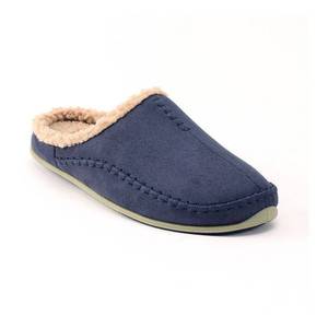 lot 33454 image: Mens Deer Stags Nordic Slide Slippers - Navy 16, Blue
