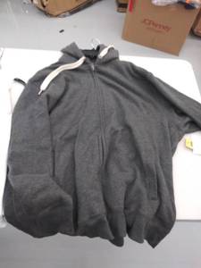 lot 29078 image: mens zip up hoodie 3xlt dirty