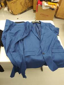lot 29085 image: mens suit jacket and pants no size on jacket pants size36x32