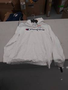 lot 29185 image: medium hoodie, mark on shoulder