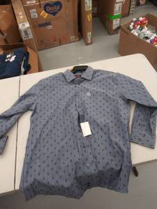 lot 29235 image: mens XL 17-17 12 32-33 slim long sleeve
