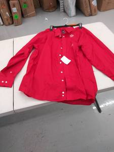 lot 29368 image: mens 17 12 long sleeve, dirty