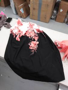 lot 29566 image: womens 18W dress- dirty 16W jacket
