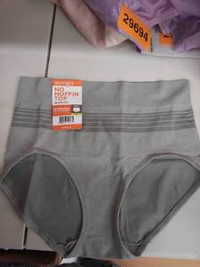 lot 29695 image: Womens Warners RS1501P No Pinching No Problems Seamless Brief Panty M6