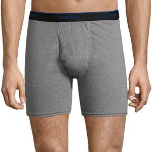 lot 29701 image: Hanes Comfortblend 3 Pair Boxer Briefs XXL 44-46