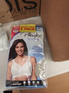 lot 29704 image: Playtex Wireless Full Coverage Bra-Us469p 40C