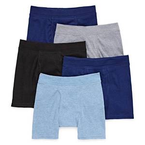 lot 29746 image: Hanes 4 Pair Boxer Briefs Boys medium 10-12