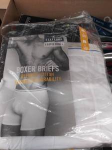 lot 29750 image: 3 pair boxer brief size large