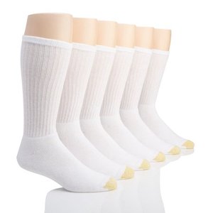 lot 29774 image: Gold Toe Mens Harrington Crew Socks 5 pair