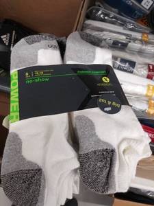 lot 29779 image: mens no show socks 12-16