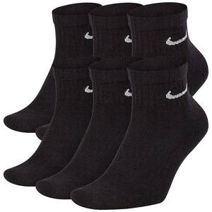 lot 29781 image: Nike Mens Cotton Quarter Socks 4 pair
